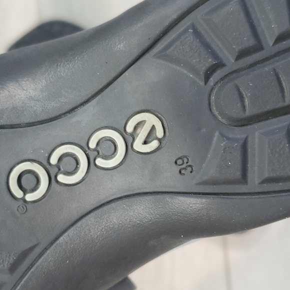 Ecco Womens Powered Outdoor Comfort Hook&loop Clogs Shoes sz 39 US 8-8.5 - Picture 10 of 11